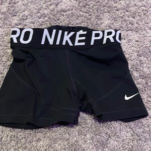 black nike pros